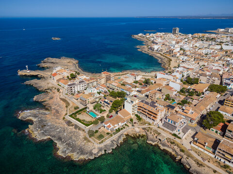 Colonia de Sant Jordi, Ses Salines, Mallorca, Balearic Islands, Spain