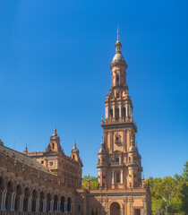 Sevilla, Andalusia, Spain - September 20, 2026 :The famous Square of Spain, in Spanish Plaza de Espana,  © rastkobelic