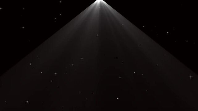 The Abstract cc light rays Glitter, shiny, bright, flare footage an Isolated light rays' animation. 4k