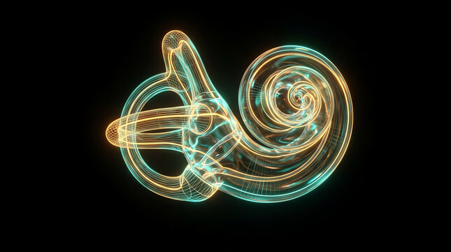 Detailed illustration of the human intestines showing complex structural organization