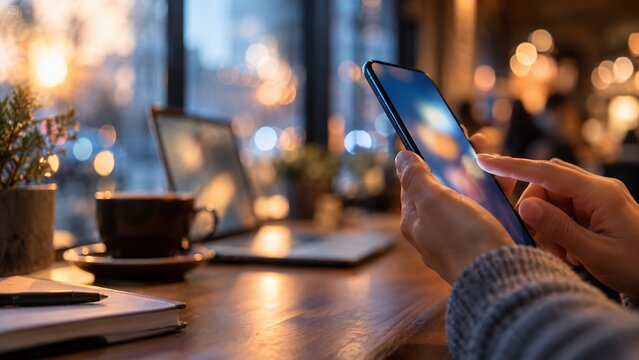 Smartphone Remote Work Coordination Detail