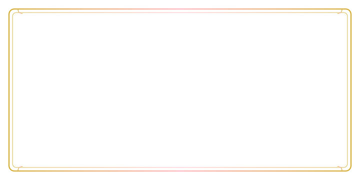 Yellow and orange soft gradient rounded corner frame border for web interfaces.