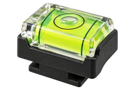 Green bubble spirit level tool for precision measuring and alignment