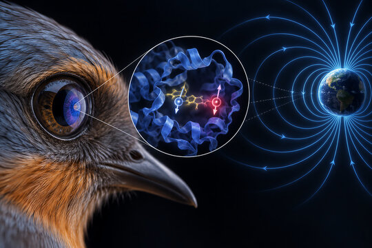 Quantum Biology Bird Magnetoreception Cryptochrome Radical Pair