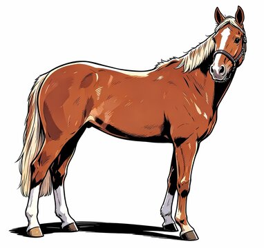 horse vector illustration
