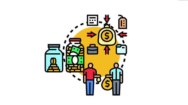 Per capita gross domestic product income concept economic growth, national wealth measuring, and money distribution across population and individuals
