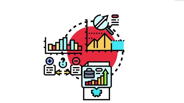 Business team analyzing company performance, tracking capacity, and making data driven predictions for future growth and operational efficiency using charts and reports