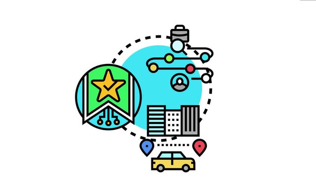 Personalized learning routes an adaptive educational program with individual development paths, selecting optimal courses for achieving specific professional goals and reaching success