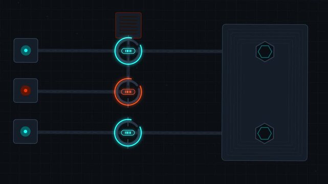 Abstract visual representation of a semantic data integration architecture, showcasing interconnected modular blocks and unified pathways for robust enterprise connectivity and system optimization