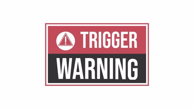 Trigger Warning Banner for Potentially Distressing Content