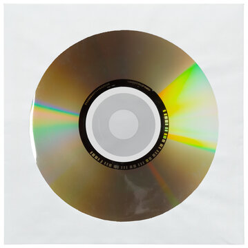 Vintage white dvd sleeve