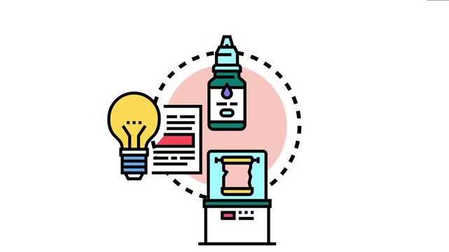 Creative ideas, planning documents, and art materials are converging, representing the preparatory stages of developing an artwork or design project implementation