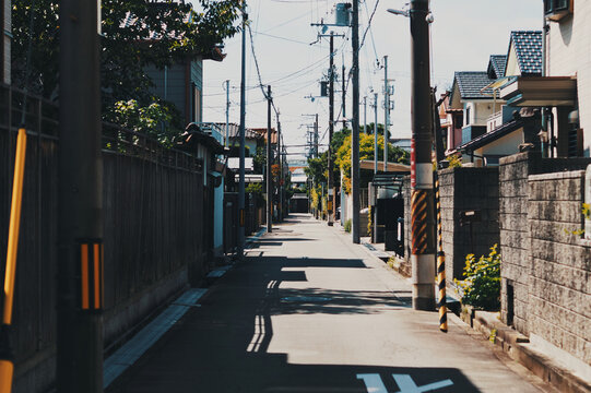 住宅街の路地