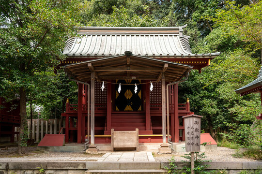 武蔵一宮氷川神社の境内　御嶽神社