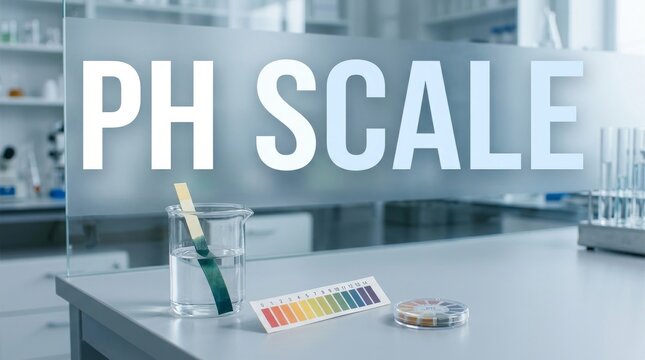 pH Scale for Chemical Testing and Water Quality Analysis