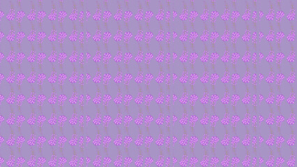 Seamless Pink Flamingo Pattern on Purple Background Vector Illustration for Textile Fabric and Wallpaper Design © lailaa