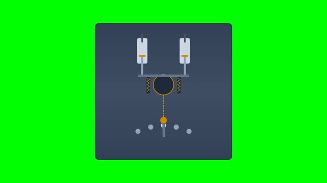 Industrial High Voltage on Load Tap Changer Vacuum Diverter Switch and Spring Energy Accumulator Schematic