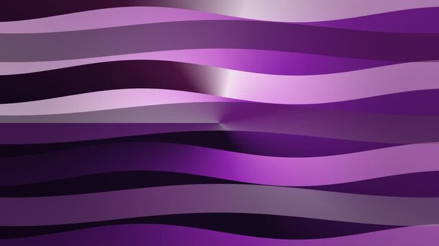 Elegant flowing violet and lavender wave pattern modern abstract backdrop for digital technology concepts