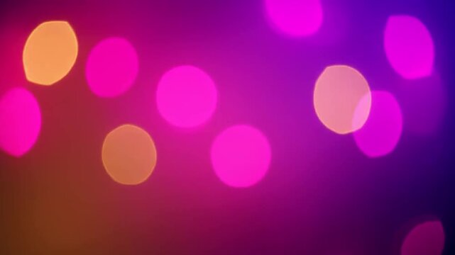 Vibrant Colorful Bokeh Lights Background With Glowing Festive Abstract Design For Holiday Celebration Visual Projects