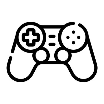 Joystick Line Icon