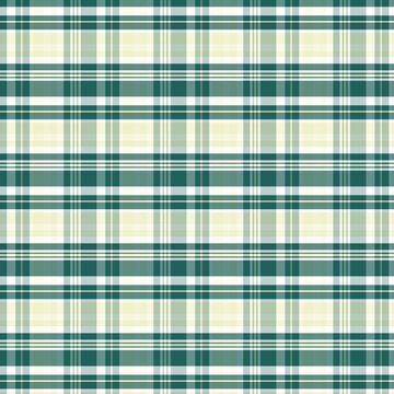 Stylish sophisticated plaid fabric texture seamless vector style background pattern