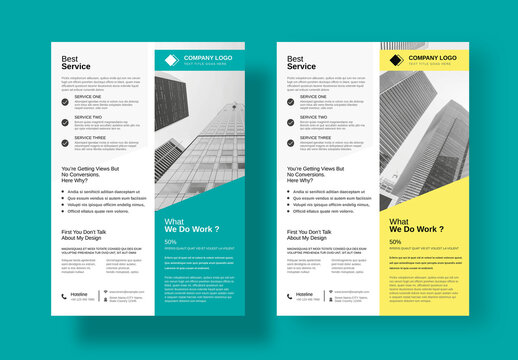 Architecture Services Business Flyer Template