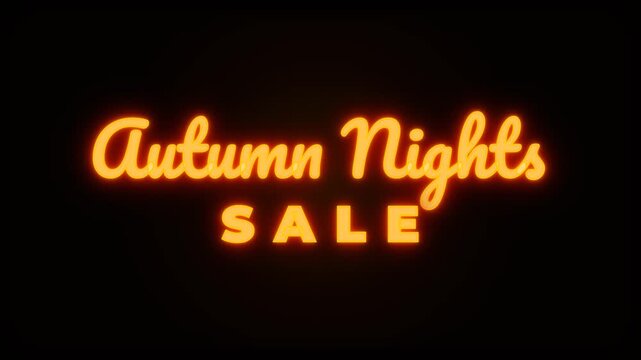Wireframe neon text flickers randomly before bursting to full brightness with a light sweep.
