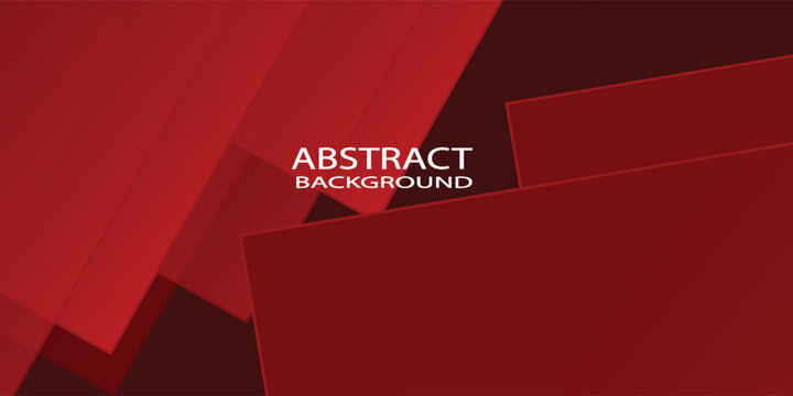 Latar belakang abstrak merah geometris. Vektor Eps10