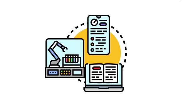 Concept of platform accessible testing interconnection between mobile devices, laboratory automation, and software development for comprehensive evaluation across various environments
