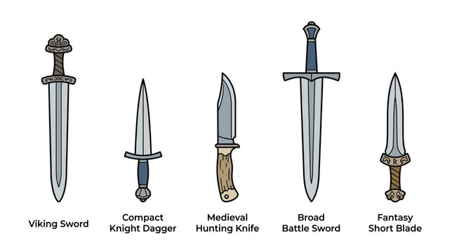 Collection of Medieval and Fantasy Weapons