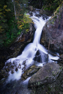 Morskie oko, tatry, wodospad