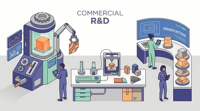 Commercial Research and Development Product Innovation Laboratory