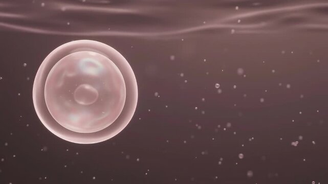 Frosted Rose-Quartz Exosome Vesicle Baseline Rest