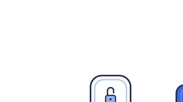 Minimalist sports field icons pattern on white background
