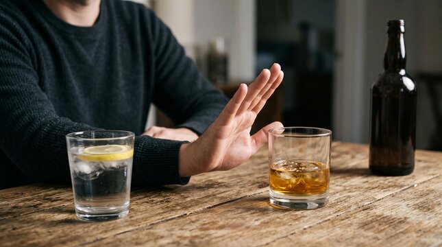 glass of alcohol