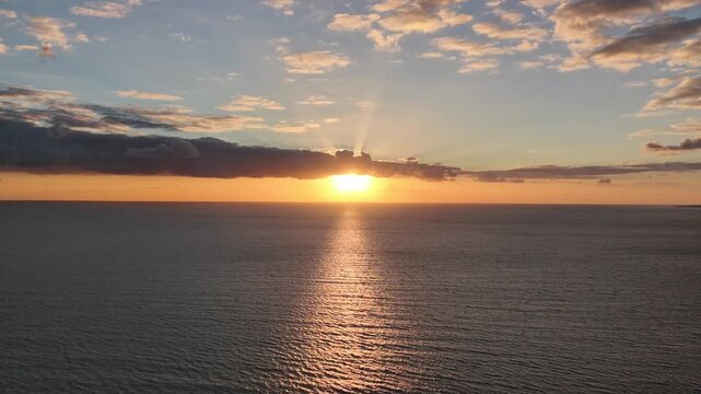 Couch&eacute; de soleil - Vue Drone
