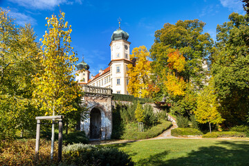 baroque castle Mnisek pod Brdy, Central Bohemian region, Czech republic © Michaela Jílková