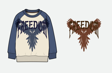 Premium Streetwear Graphic Elements for Sweatshirts © 1312124
