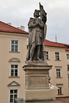 Praga - Statua di San Venceslao, opera di J.H. Bohm, 1857
