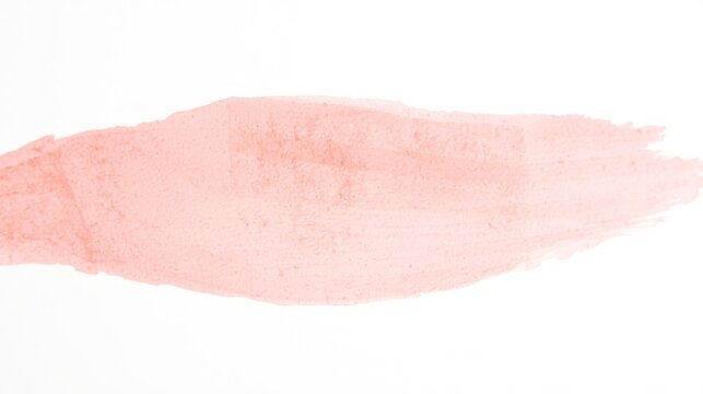 pink lipstick isolated on white
