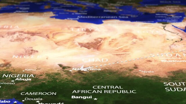 Flight From Riyadh SAUDI ARABIA to Lome TOGO with flag pins
