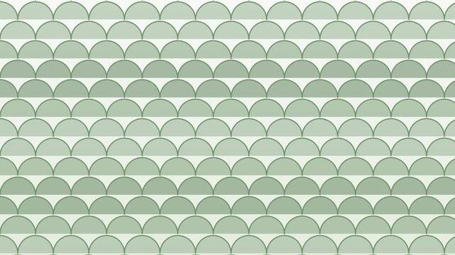 Sage green scale pattern scrolling, seamless loop