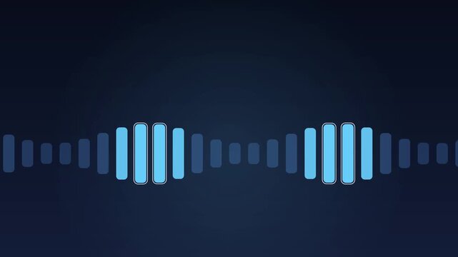 Token sequence lighting up as a model runs, seamless loop