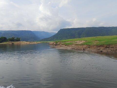 mountain lake in the mountains