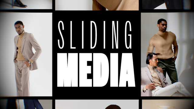 Sliding Media Panel Puzzle