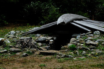 Stone Sweathouse Structure © CaptureQueen