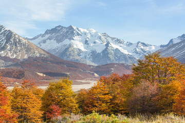 Fototapeta premium Autumn in mountains