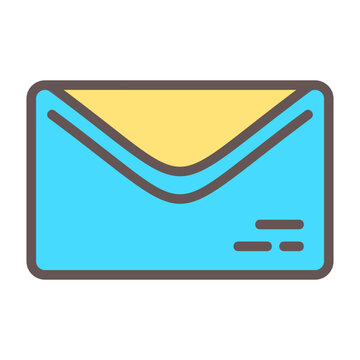 Email Envelope Vector Icon Design