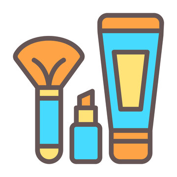 Cosmetics Vector Icon Design