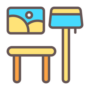 Home Decor Vector Icon Design